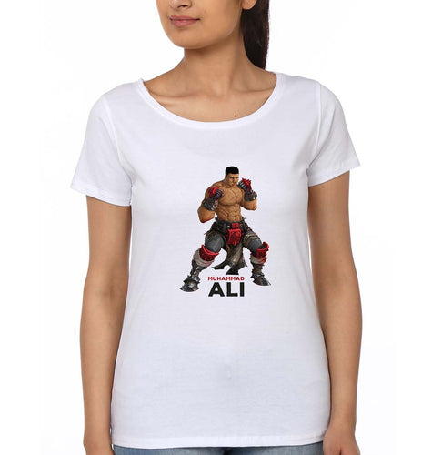 Muhammad Ali T-Shirt for Women-White-Ektarfa.online