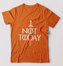Load image into Gallery viewer, Not Today (GOT) T-Shirt for Men-Orange-Ektarfa.online
