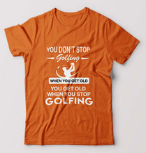 Load image into Gallery viewer, Golf T-Shirt for Men-Orange-Ektarfa.online
