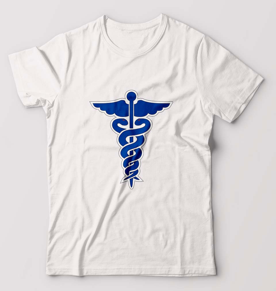 Doctor T-Shirt for Men-White-Ektarfa.online