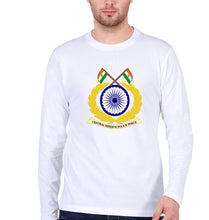 Load image into Gallery viewer, CRPF Full Sleeves T-Shirt for Men-White-Ektarfa.online
