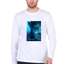 Load image into Gallery viewer, Avatar Full Sleeves T-Shirt for Men-White-Ektarfa.online

