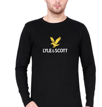 Load image into Gallery viewer, Lyle &amp; Scott Full Sleeves T-Shirt for Men-Black-Ektarfa.online
