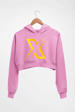 Load image into Gallery viewer, Battlegrounds Mobile India (BGMI) Xspark Esport Crop HOODIE FOR WOMEN-Light Baby Pink-Ektarfa.online
