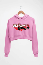 Load image into Gallery viewer, Harley Quinn Crop HOODIE FOR WOMEN-Light Baby Pink-Ektarfa.online

