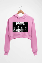 Load image into Gallery viewer, Pantera Crop HOODIE FOR WOMEN-Light Baby Pink-Ektarfa.online
