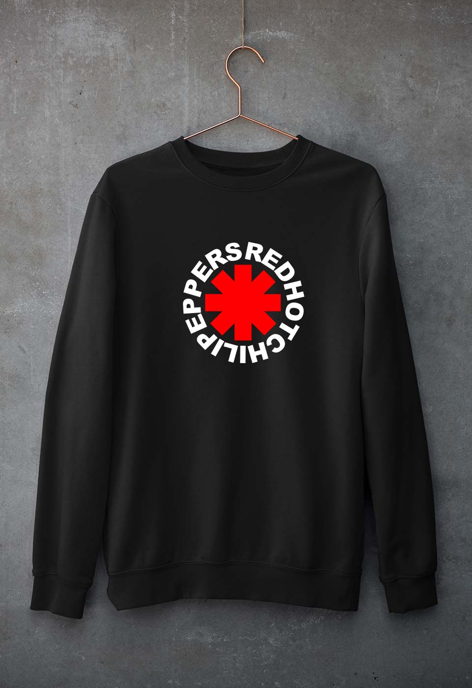 Red Hot Chili Peppers Unisex Sweatshirt for Men/Women-Black-Ektarfa.online