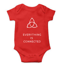 Load image into Gallery viewer, Everything is Connected Kids Romper For Baby Boy/Girl-Red-Ektarfa.online
