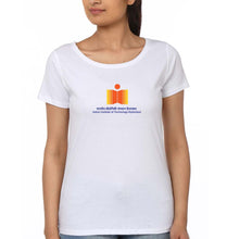 Load image into Gallery viewer, IIT Hyderabad T-Shirt for Women-White-Ektarfa.online
