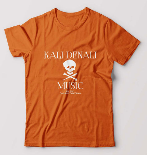 Kali Denali Bohemia T-Shirt for Men-Orange-Ektarfa.online