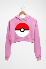 Load image into Gallery viewer, Pokémon Crop HOODIE FOR WOMEN-Light Baby Pink-Ektarfa.online
