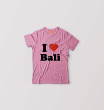 Load image into Gallery viewer, I Love Bali Kids T-Shirt for Boy/Girl-Pink-Ektarfa.online

