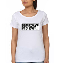 Load image into Gallery viewer, Morrissey T-Shirt for Women-White-Ektarfa.online
