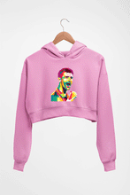 Load image into Gallery viewer, Novak Djokovic Tennis Crop HOODIE FOR WOMEN-Light Baby Pink-Ektarfa.online
