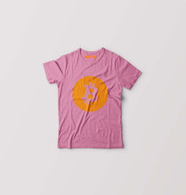 Load image into Gallery viewer, Cryptocurrency Bitcoin Kids T-Shirt for Boy/Girl-Pink-Ektarfa.online
