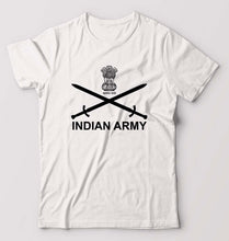 Load image into Gallery viewer, Indian Army T-Shirt for Men-White-Ektarfa.online
