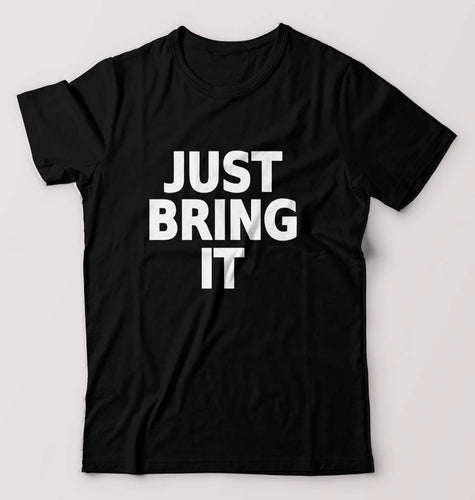 Just Bring IT T-Shirt for Men-Black-Ektarfa.online