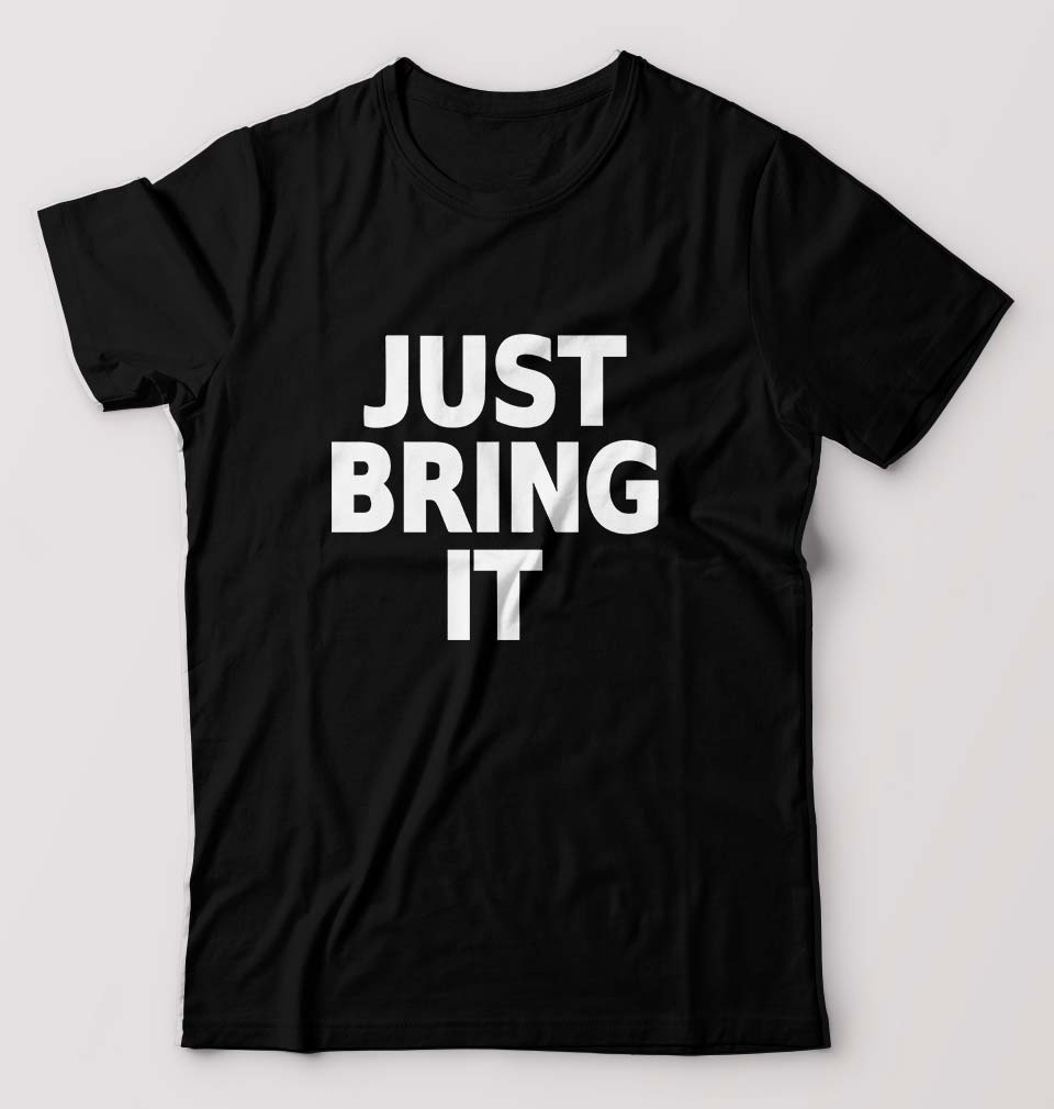 Just Bring IT T-Shirt for Men-Black-Ektarfa.online