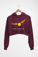Load image into Gallery viewer, Harry Potter Crop HOODIE FOR WOMEN-Maroon-Ektarfa.online
