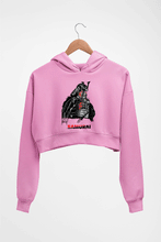 Load image into Gallery viewer, Samurai Crop HOODIE FOR WOMEN-Light Baby Pink-Ektarfa.online
