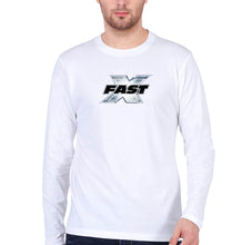 Load image into Gallery viewer, Fast X Full Sleeves T-Shirt for Men-White-Ektarfa.online
