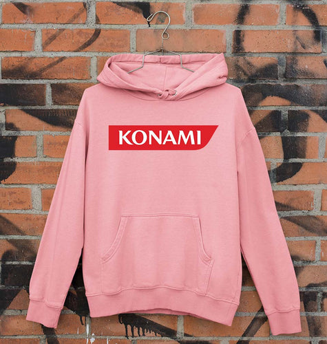 Konami Unisex Hoodie for Men/Women-Light Baby Pink-Ektarfa.online