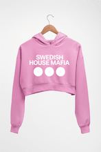Load image into Gallery viewer, Swedish House Mafia Crop HOODIE FOR WOMEN-Light Baby Pink-Ektarfa.online
