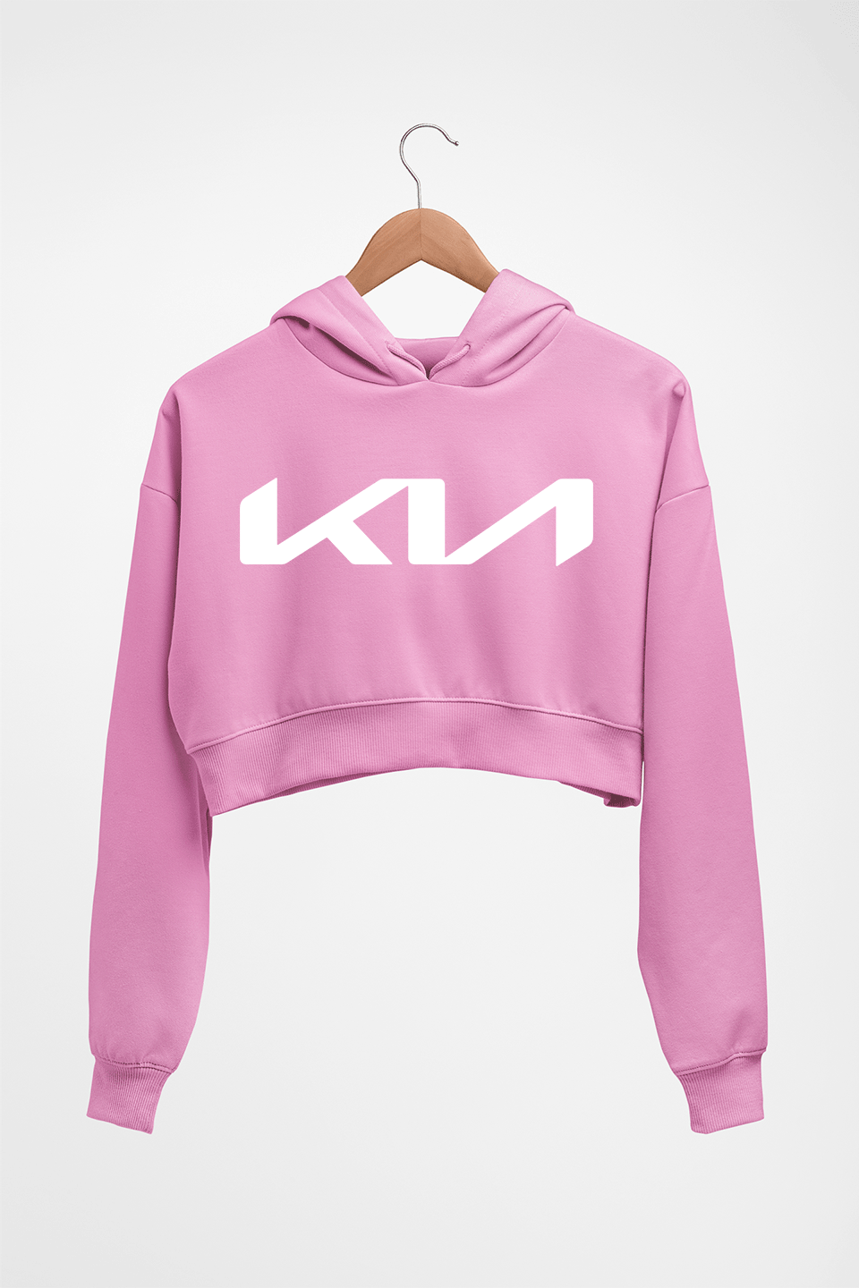 Kia Crop HOODIE FOR WOMEN-Light Baby Pink-Ektarfa.online