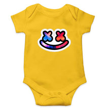 Load image into Gallery viewer, Marshmello Kids Romper For Baby Boy/Girl-0-5 Months(18 Inches)-Yellow-Ektarfa.online
