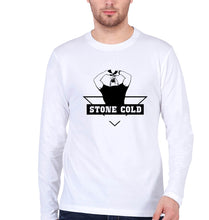Load image into Gallery viewer, Stone Cold Steve Austin (WWE) Full Sleeves T-Shirt for Men-White-Ektarfa.online
