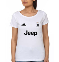 Load image into Gallery viewer, Juventus F.C. 2021-22 T-Shirt for Women-White-Ektarfa.online
