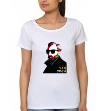 Load image into Gallery viewer, Vincent van Gogh T-Shirt for Women-White-Ektarfa.online
