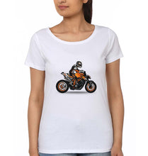 Load image into Gallery viewer, Duke T-Shirt for Women-White-Ektarfa.online
