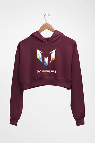 Messi HOODIE FOR WOMEN-Maroon-Ektarfa.online