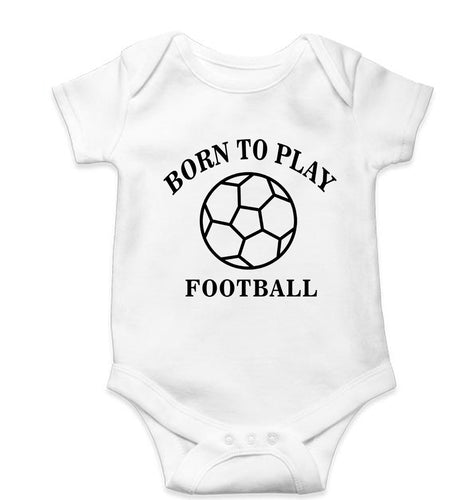 Play Football Kids Romper For Baby Boy/Girl-White-Ektarfa.online