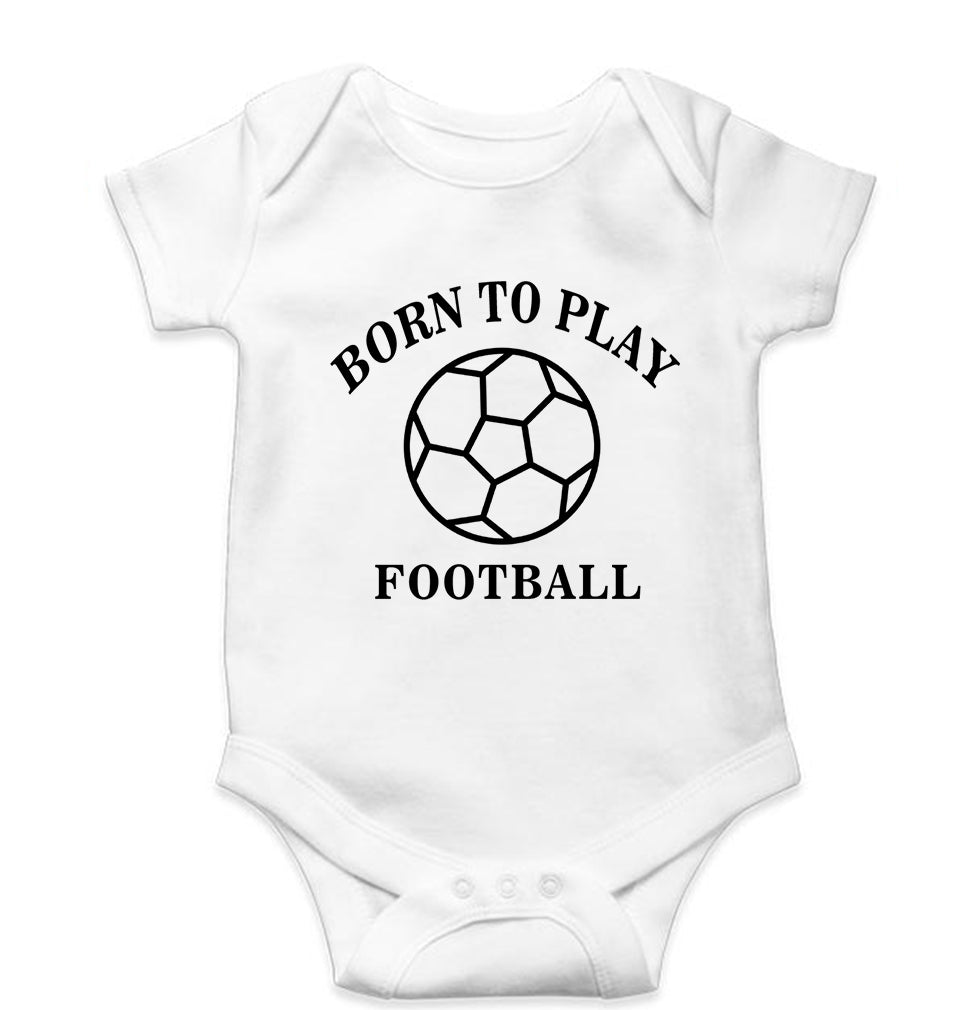 Play Football Kids Romper For Baby Boy/Girl-White-Ektarfa.online
