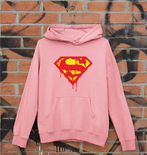 Superman Unisex Hoodie for Men/Women-Light Pink-Ektarfa.online