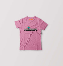 Load image into Gallery viewer, Minecraft Kids T-Shirt for Boy/Girl-Pink-Ektarfa.online

