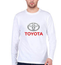 Load image into Gallery viewer, Toyota Full Sleeves T-Shirt for Men-White-Ektarfa.online
