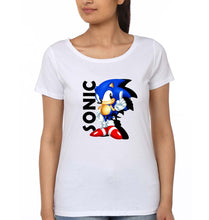 Load image into Gallery viewer, Sonic T-Shirt for Women-White-Ektarfa.online
