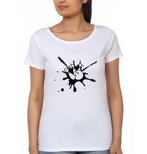 Load image into Gallery viewer, Bowling T-Shirt for Women-White-Ektarfa.online
