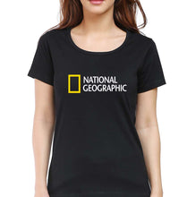 Load image into Gallery viewer, National Geographic T-Shirt for Women-Black-Ektarfa.online
