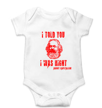 Load image into Gallery viewer, Karl Marx Kids Romper For Baby Boy/Girl-White-Ektarfa.online
