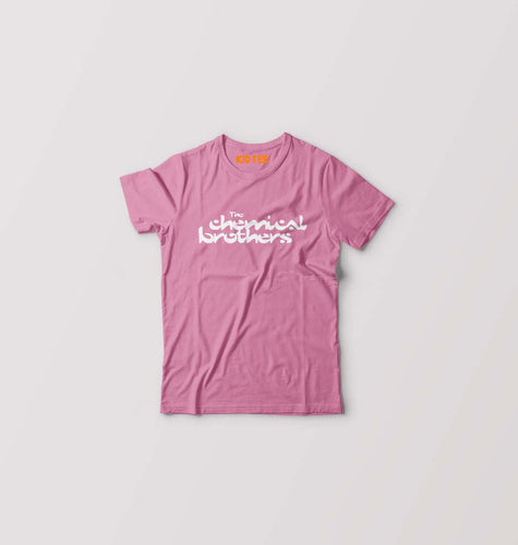 The Chemical Brothers Kids T-Shirt for Boy/Girl-Pink-Ektarfa.online
