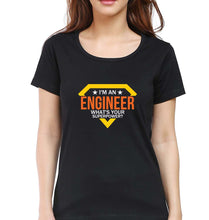 Load image into Gallery viewer, Engineer T-Shirt for Women-Black-Ektarfa.online
