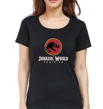 Load image into Gallery viewer, Jurassic World T-Shirt for Women-Black-Ektarfa.online
