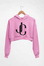 Load image into Gallery viewer, Jimmy Choo Crop HOODIE FOR WOMEN-Light Baby Pink-Ektarfa.online
