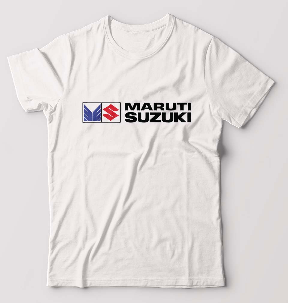Maruti-Suzuki T-Shirt for Men-White-Ektarfa.online