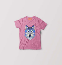 Load image into Gallery viewer, Wolf Kids T-Shirt for Boy/Girl-Pink-Ektarfa.online
