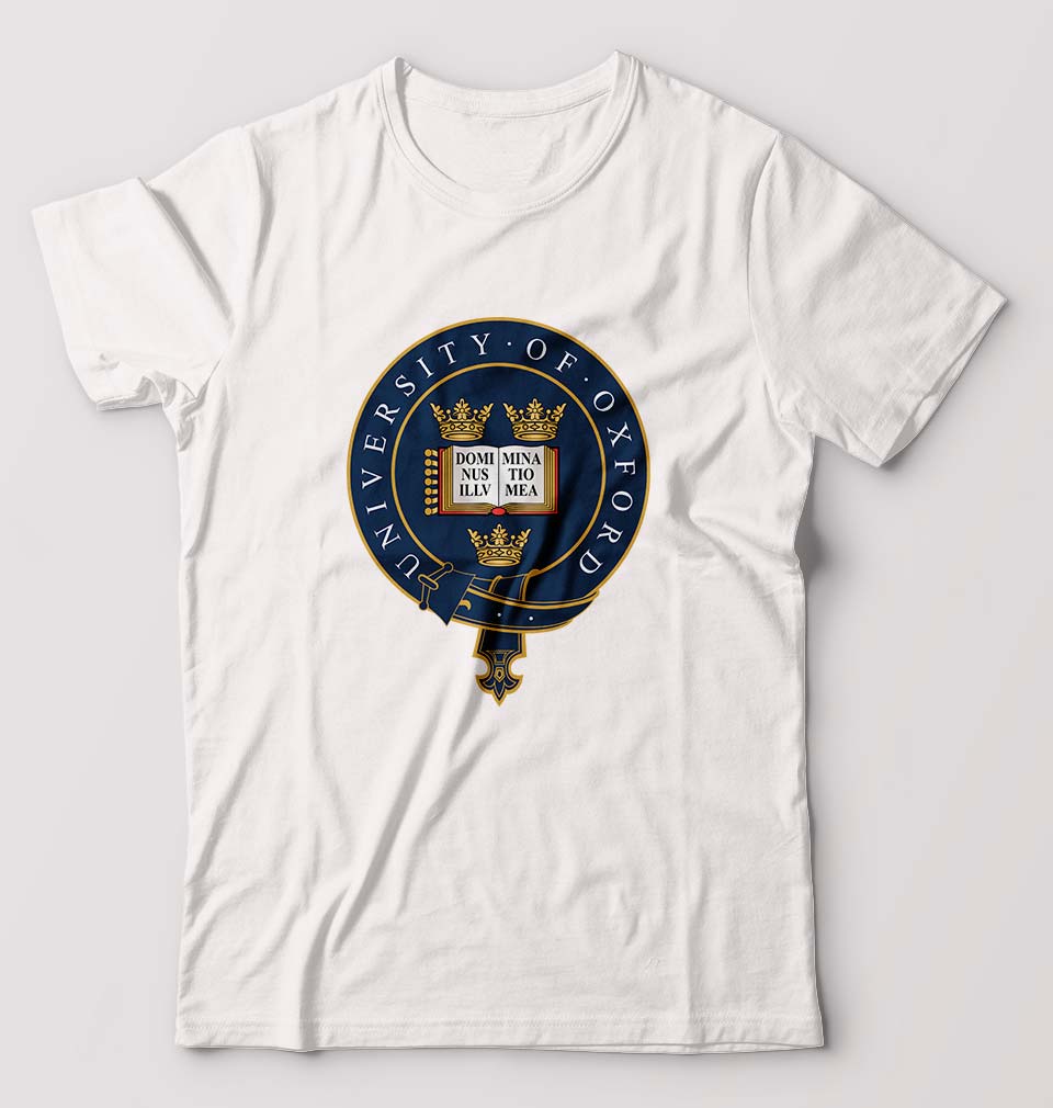 University of Oxford T-Shirt for Men-White-Ektarfa.online